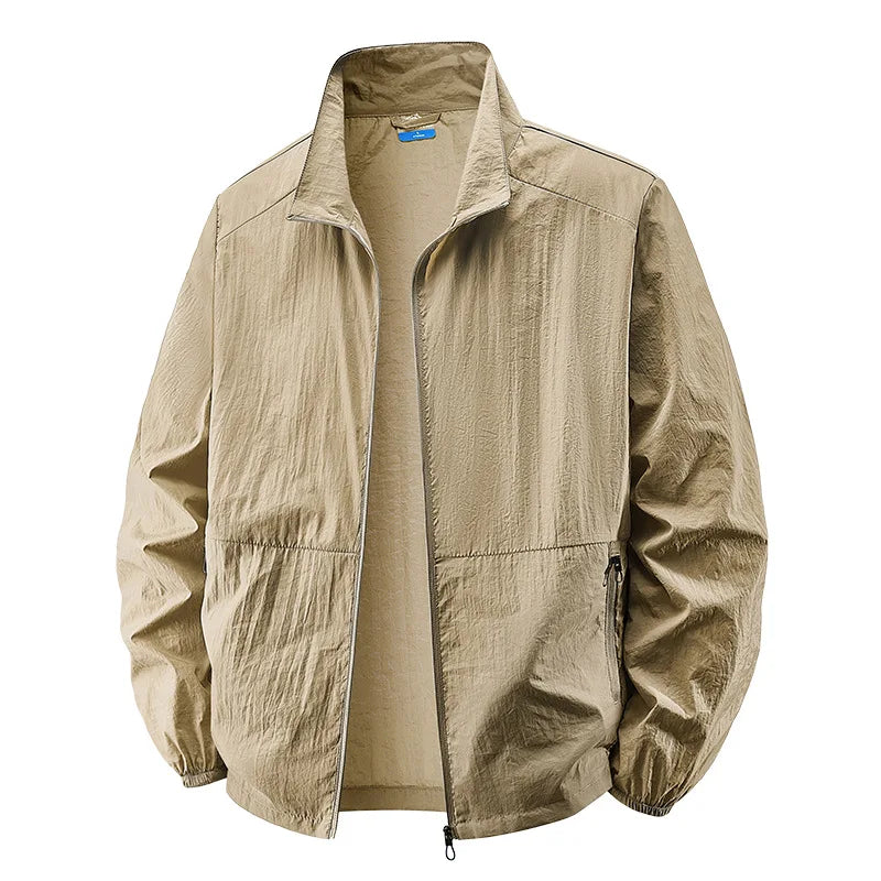 Veste legere homme multi poches - Pratique et moderne - Kaki