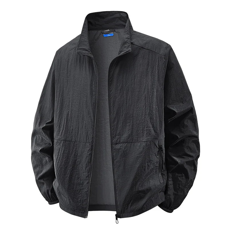 Veste legere homme multi poches - Pratique et moderne - Noir