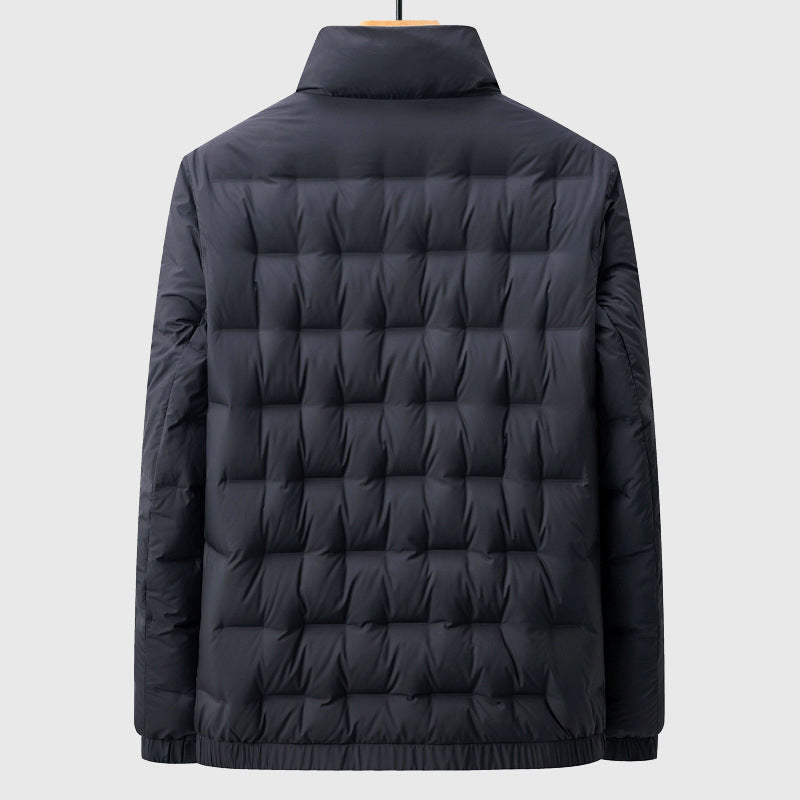Veste Matelassée Homme à Col Haut – Manteau Zippé Chaud - image 2