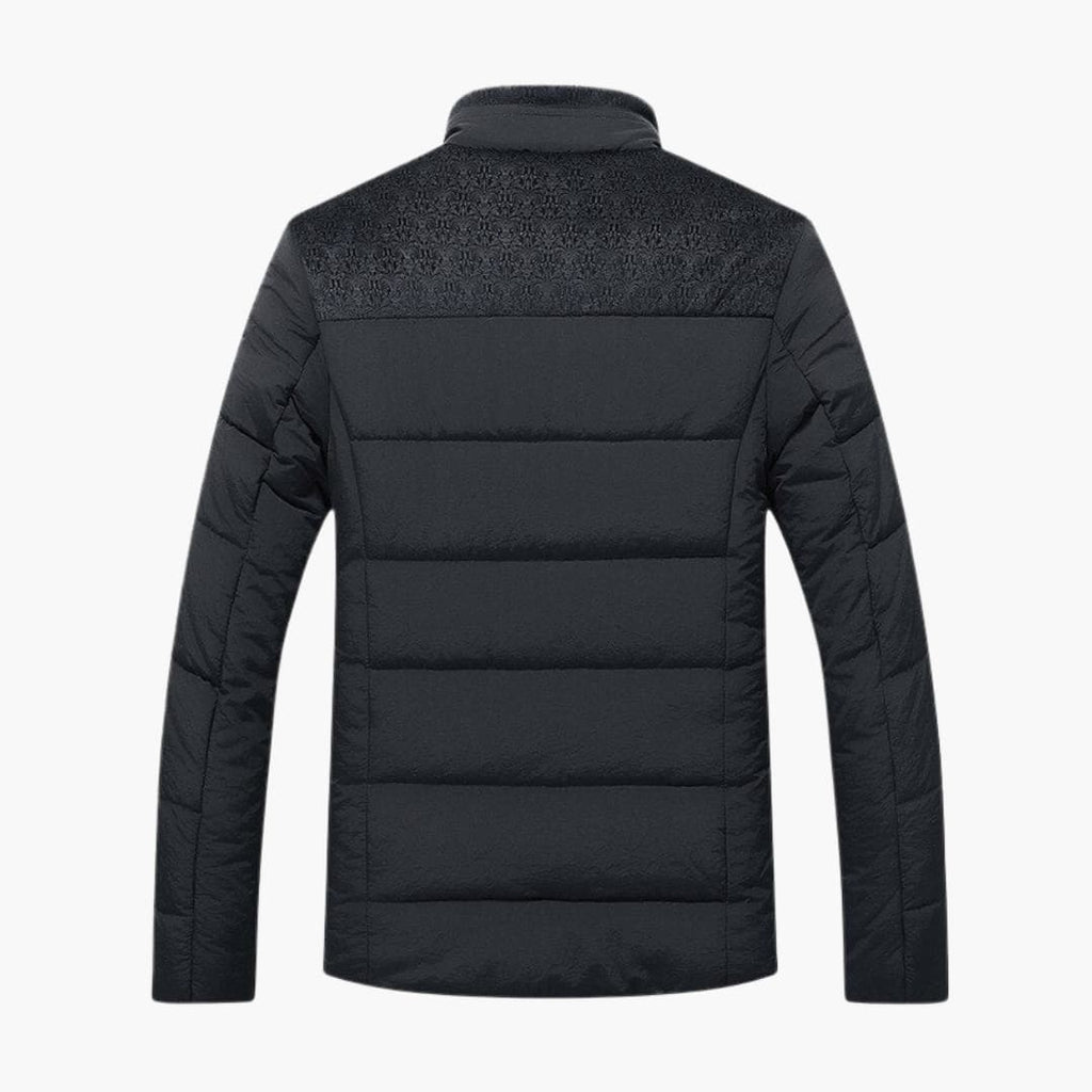 Veste Matelassée Homme en Polaire Moderne – Col Montant Élégant - image 4