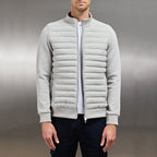 Veste matelassée légère à col montant pour homme – Vêtements d'extérieur d'hiver élégants - image 1