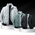 Veste Matelassée pour Homme – Manteau d’Hiver à Col Montant - image 4
