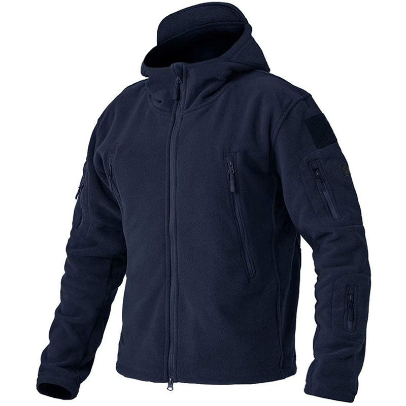Veste Polaire Homme Coupe-Vent – Extérieur Zippé Confortable - image 18