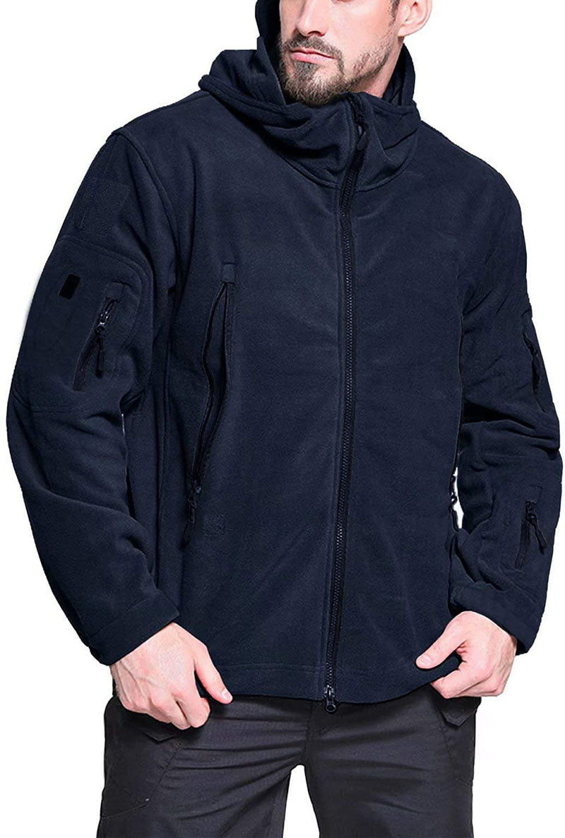 Veste Polaire Homme Coupe-Vent – Extérieur Zippé Confortable - image 19
