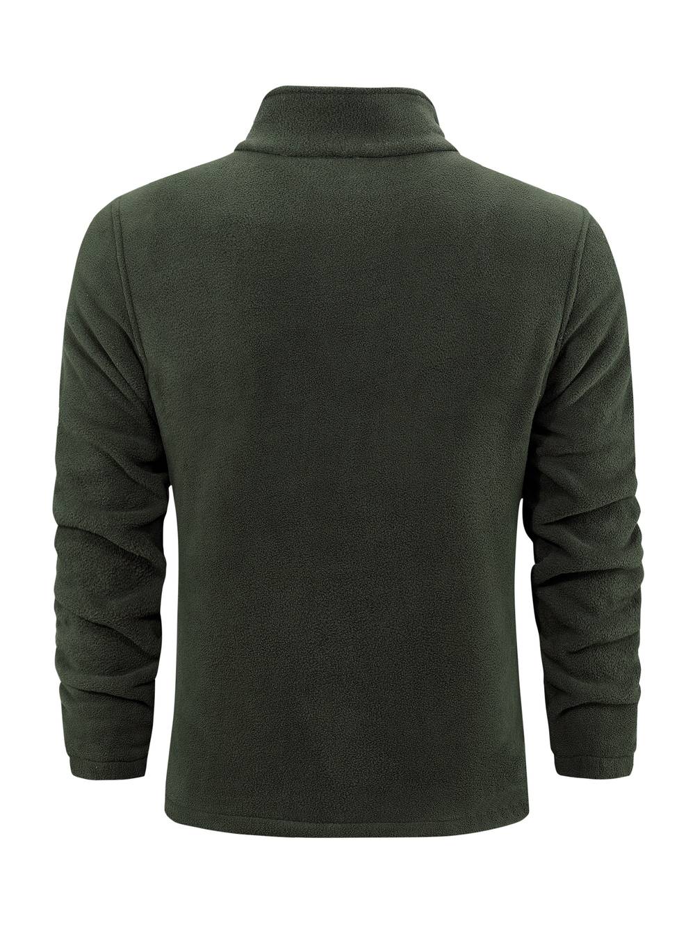 Veste Polaire Premium Homme à Fermeture Éclair Complète – Col Montant Casual - image 7